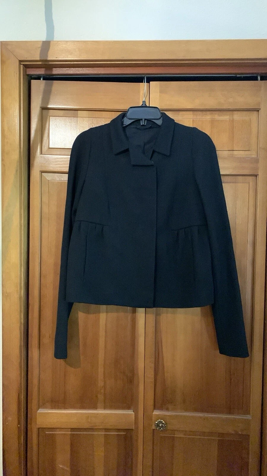 Giacca blazer donna nero Miu Miu taglia 38