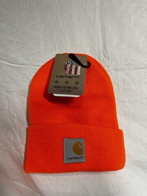 Winter Beanie Knit Cap ORANGE 