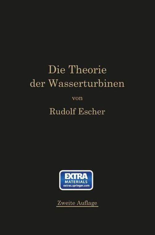 Rudolf Escher | Die Theorie Der Wasserturbinen | Taschenbuch | Deutsch