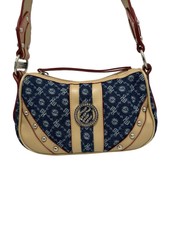 Vintage Rocawear Purse Handbag Denim And Cream Colored Y2k