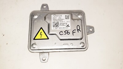 2012 BMW 650IX F12 Right Side Xenon Headlight Ballast Control Module 7255724 C56
