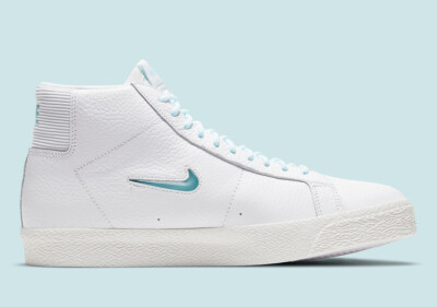 Size 12 - Nike Zoom Blazer Premium SB Mid White Glacier Ice  display picture 1