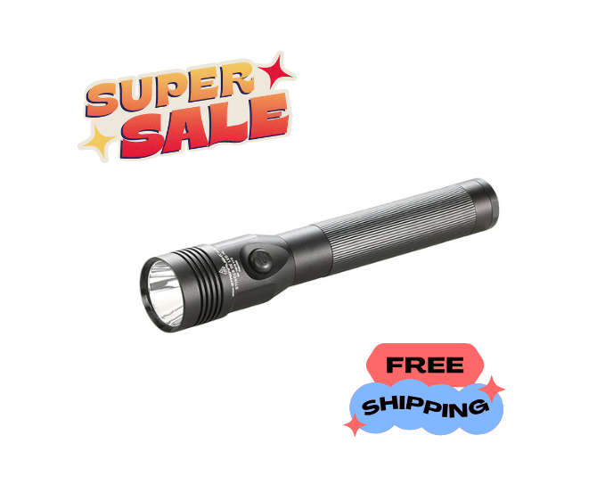 75456 Stinger DS LED High Lumen Rechargeable Flashlight with 12V DC Charger A166