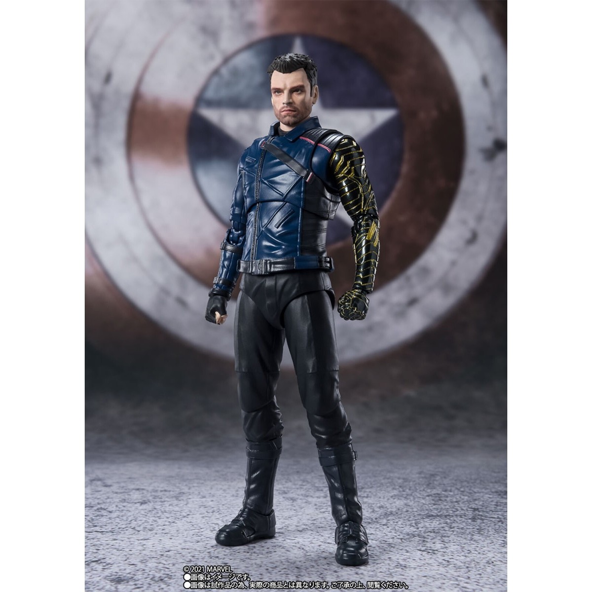 【むらさきページ】BUCKY BARNES フィギュア 東京コミコン限定 S.H.Figuarts MARVEL THE FALCON AND WINTER SOLDIER BUCKY BARNES
