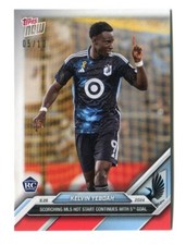 2024 MLS Topps Now KELVIN YEBOAH Rookie Card RC Red 5/10 #137 Minnesota United