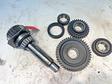1976 International Ih 1586 Tractor Transmission Shaft & Gears