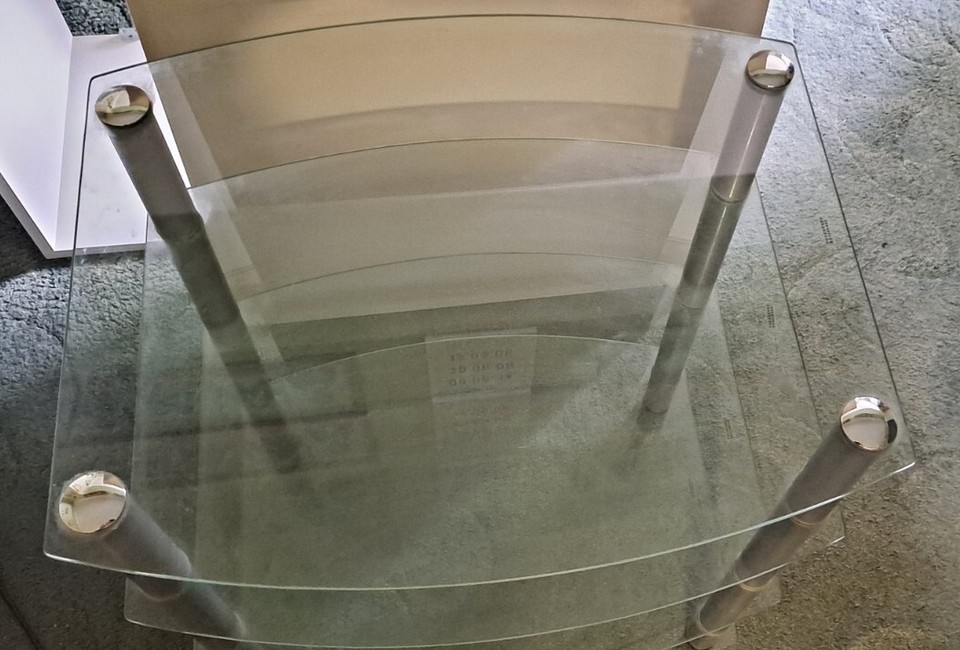 Glass Shelf Unit eBay