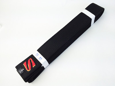 KUSAKURA JAPAN Judo Schwarz Kuro Obi Gürtel 47mm JOGS Judogi Dickes Modell mi...