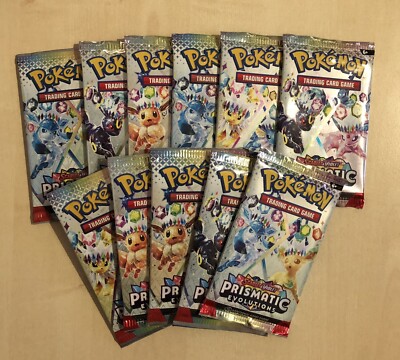 Pokemon Prismatic Evolutions Booster - Englisch - OVP / Sealed / Ungeöffnet