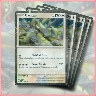 Pokemon TCG: Cyclizar 096 Rare Set of 4 Scarlet & Violet SVP