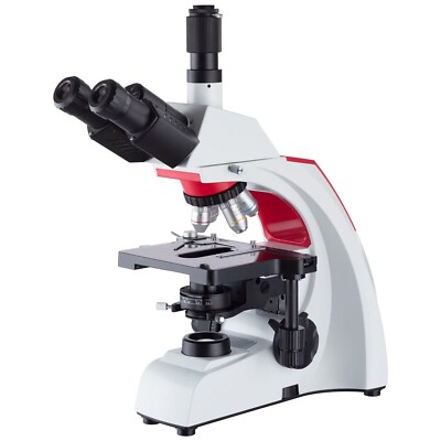 Amscope 40X-2500X Trinocular Biological Compound Siedentopf LED Microscope