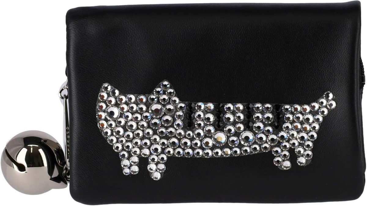 Tsumori Chisato] Bi-fold Middle Wallet Kiraneko 57332 Black | eBay