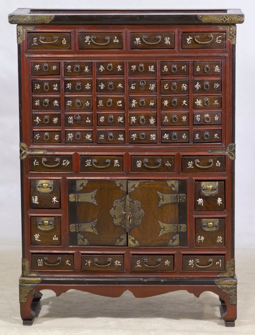Korean Medicine Apothecary Cabinet