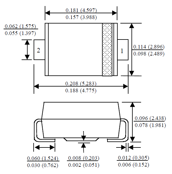 40 Diodi Schottky SS16 SMA - 1A 60V, Montaggio Superficiale Per Rettifica E Protezione Circuiti - Foto 9