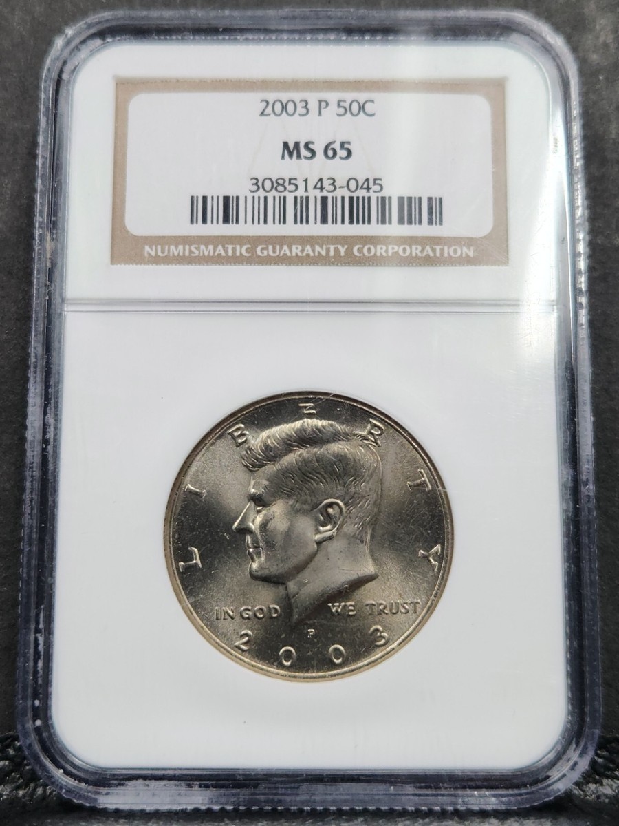 2003-P Kennedy Half Dollar MS 65 NGC #1083 | eBay