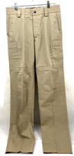 New Blauer Operational Trousers Work Pants Unhemmed Tan Snap Men's 37/36