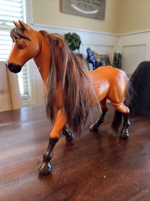 Dreamworks 2018 Deluxe Spirit Horse Walking & Sounds Toy Figure 14'' WORKS LOOK!