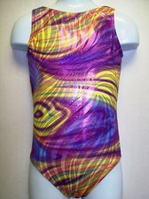 CHILD/TODDLER LEOTARD - STUNNING, BRIGHT MIRAGE HOLOGRAM, 3 Colors, gym, dance