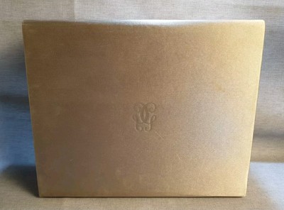 Guerlain Parfum goldene Aufbewahrungsbox für Minis Make-up Pinsel nur Stifte Box