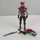2018 Hasbro Power Rangers Beast Morphers Red Ranger 6" Vinyl Figure Complete