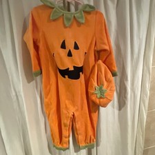 New Toddler pumpkin costume-one Piece With Snap Closures And Back Zipper