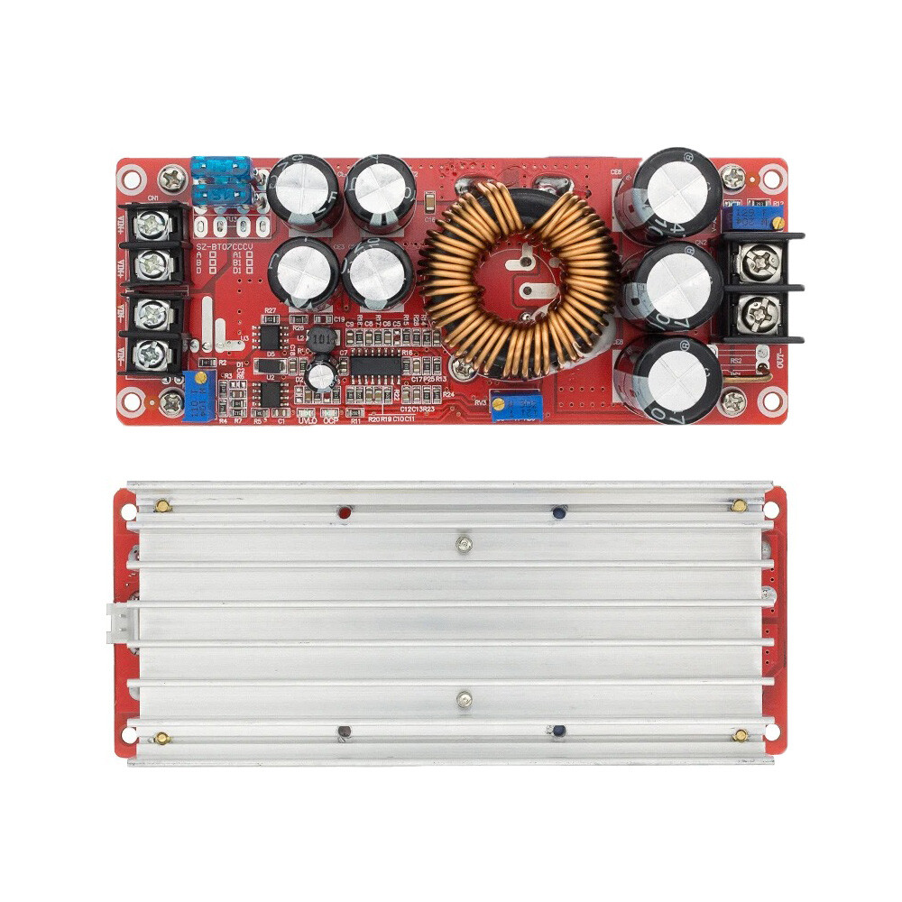 Aideepen DC-DC Boost Converter 1200W 20A – 8-60V Auf 12-83V, Konstant Strom/Spannung, Mit Schutz