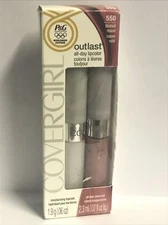 Covergirl Outlast All-Day Lipcolor & Topcoat # 550 Blushed Mauve (1)