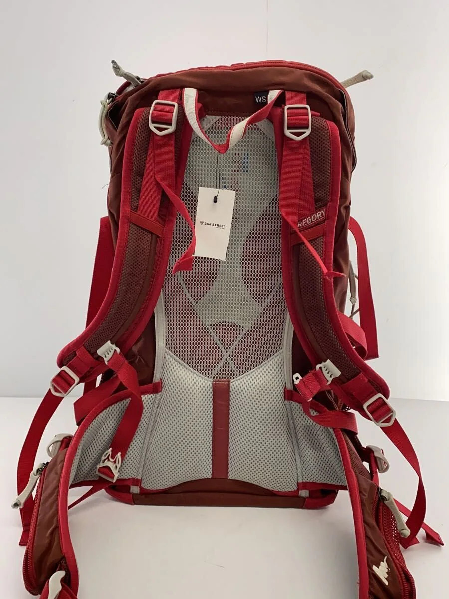 GREGORY Nylon Backpack, Red, Solid Color - image 3