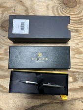 Cross Classic Ballpoint Pen Century Lustrous Chrome Twist Action 3502 Boxed New