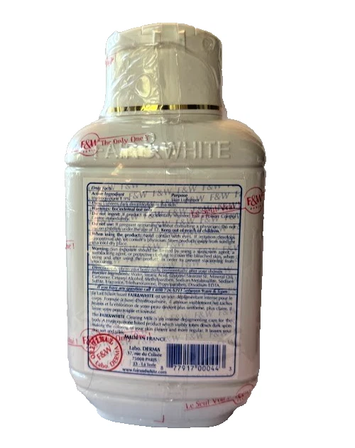 F&W Original Body Clearing Milk 17.6 fl. oz / 500ml. - Image 2 of 2