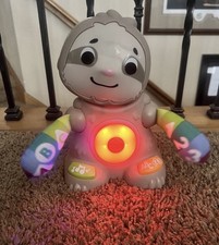 Fisher-Price Linkimals Smooth Moves Sloth Interactive Educational Toy Works