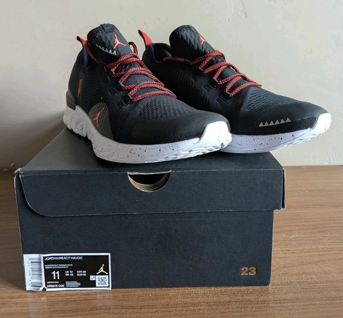 ジョー リアクト ハボック ジムレッド/ホワイト 28cm Jordan React Havoc Bright Cimson for Sale | Authenticity