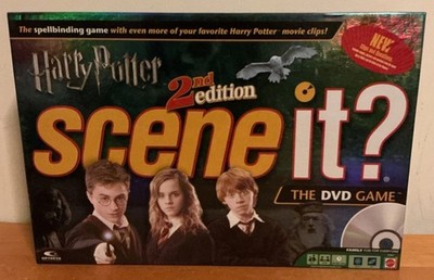 Harry Potter 2nd Edition Scene It? The DVD Family Game - used