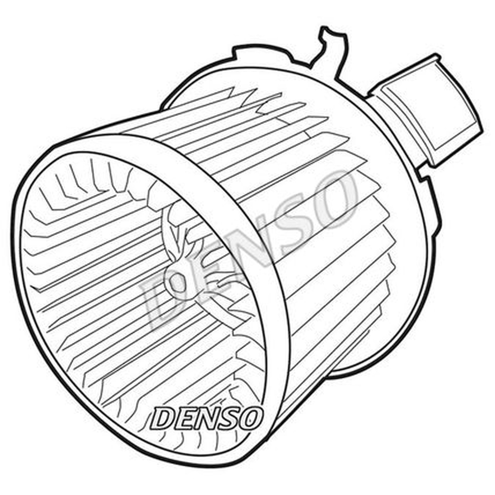 DENSO Interior Cabin Blower - DEA21003 - Heater Fan - Genuine DENSO OE Fan