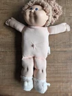 Cabbage Patch Kids Girl Doll Blonde Hair Pony Tail Blue Eyes Vintage 1988 Coleco