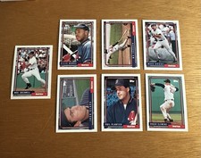 1992 Topps - Boston Red Sox - 7 Card Lot