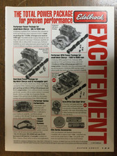 9175 Advertisement Edelbrock Total Power Package Manifolds Carburetors 9175 Advertisement Edelbrock Total Power Package Manifolds Carburetors