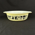 Vintage Yellow Pyrex 043 Mod Kitchen Casserole Dish Light Yellow - No Lid