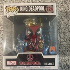 Funko POP! Marvel Deluxe King Deadpool 724 Bobble Head PX Previews Exclusive