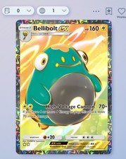 Pokemon TCG Pocket - Bellibolt Ex - 2⭐ Karte - Englisch - Schnelle Lieferung