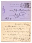 130550 - postal stationery - postcard - Paris 25.10.1886 to Hildesheim