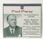 PAUL PARAY the parisian years 1932-1949 ⸺ DARRE CASADESUS... ⸺ LYS 2xCDs NM