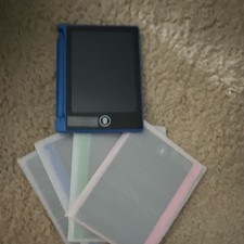 4.4in LCD Writing Tablet. Graphic drawing board for kids. 5 pieces