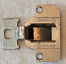 Amerock 06U cabinet hinge 7/16 OL 2110-2 Revers Ear 06-U 2110 2  7/16" overlay