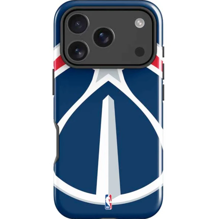 NBA Washington Wizards Large Logo iPhone Impact Case