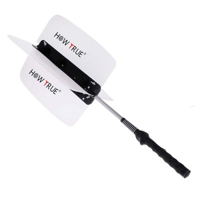 Golf Power Resistance Trainer Golf Swing Trainer Golf Power Swing Fan, White