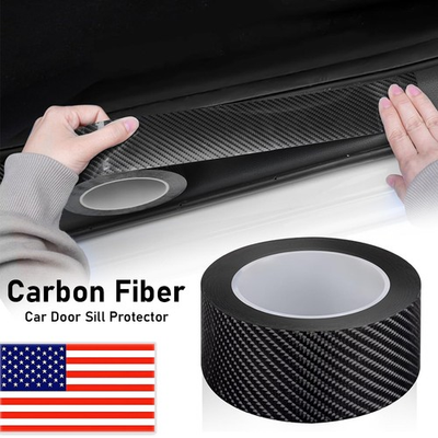 #ad For Subaru Exterior Door Sill Protector Strip Black Door Edge Guards Accessories $13.99