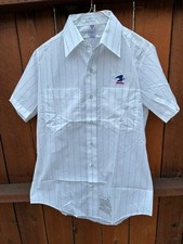 NOS Vintage USPS Unworn Postal Service Mail Carrier Mailman Clerk SS Shirt S
