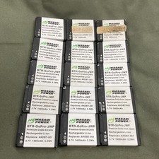 Lot Of 15 Wasabi Power Battery for GoPro HERO2, GoPro Original HD HERO