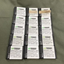 Lot Of 15! Wasabi Power Battery for GoPro HERO2, GoPro Original HD HERO